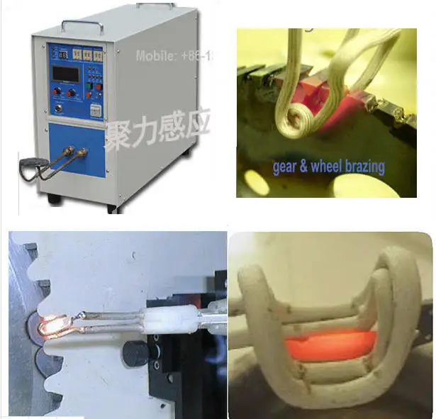  Induction welding machine for Alloy copper tube brazing