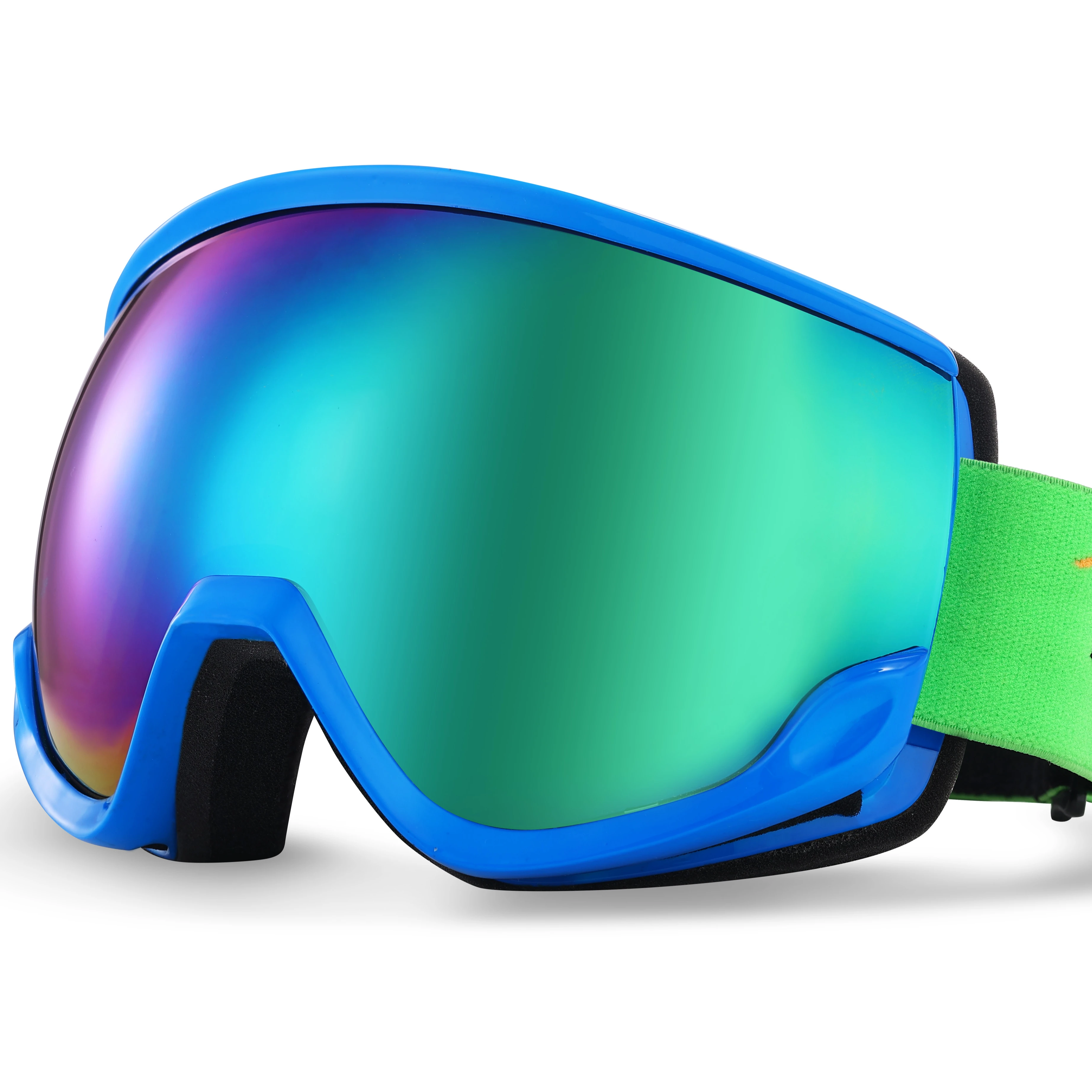 New Style Lower Price Custom-Made Anti-Fog Cold-Proof Padded Environmentally-Friendly Ski Goggles