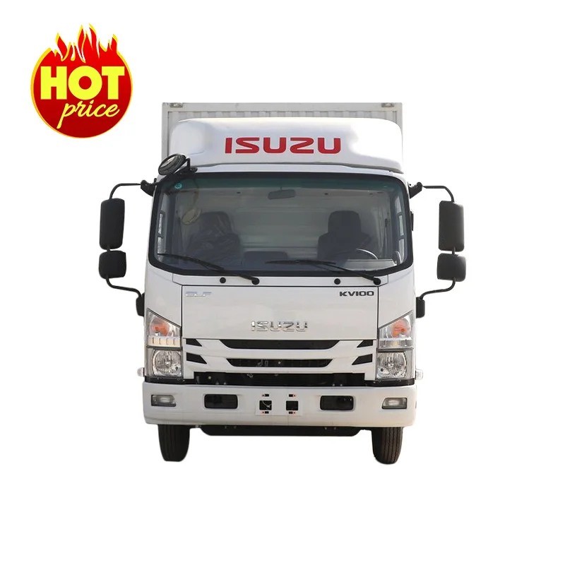 Mini Light Cargo Trucks Cheap LHD  isuzu truck Van car Light Cargo Truck Made In China