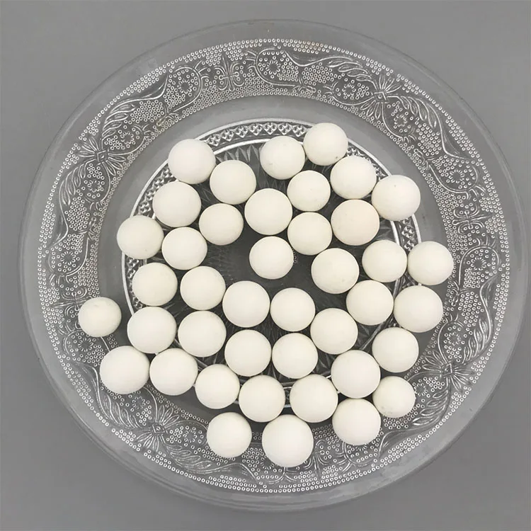 99% high alumina inert ceramic ball support media for chemical industry with high crush strength
