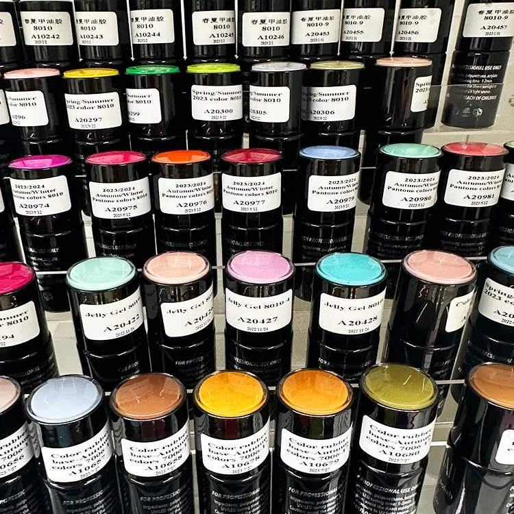 OEM Wholesale Supplies 3000 Colors 15ml Vegan Gel Nail Polish Kit Uv Led Gel Polish Private Label Gel Nail Polish Set