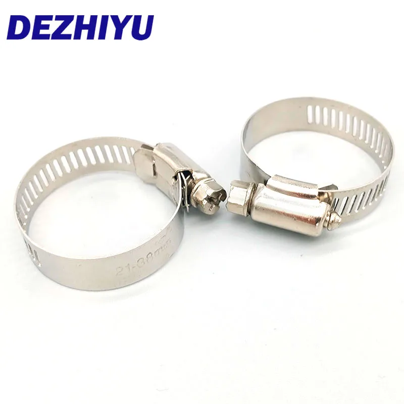 Best selling quality adjustable 304 stainless steel hose American type hose clamp