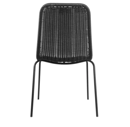 2022 Manufacturers Wholesale Dining Chairs Cafe Chairs Indoor Outdoor Restaurant Rattan Wicker Chair on Sale