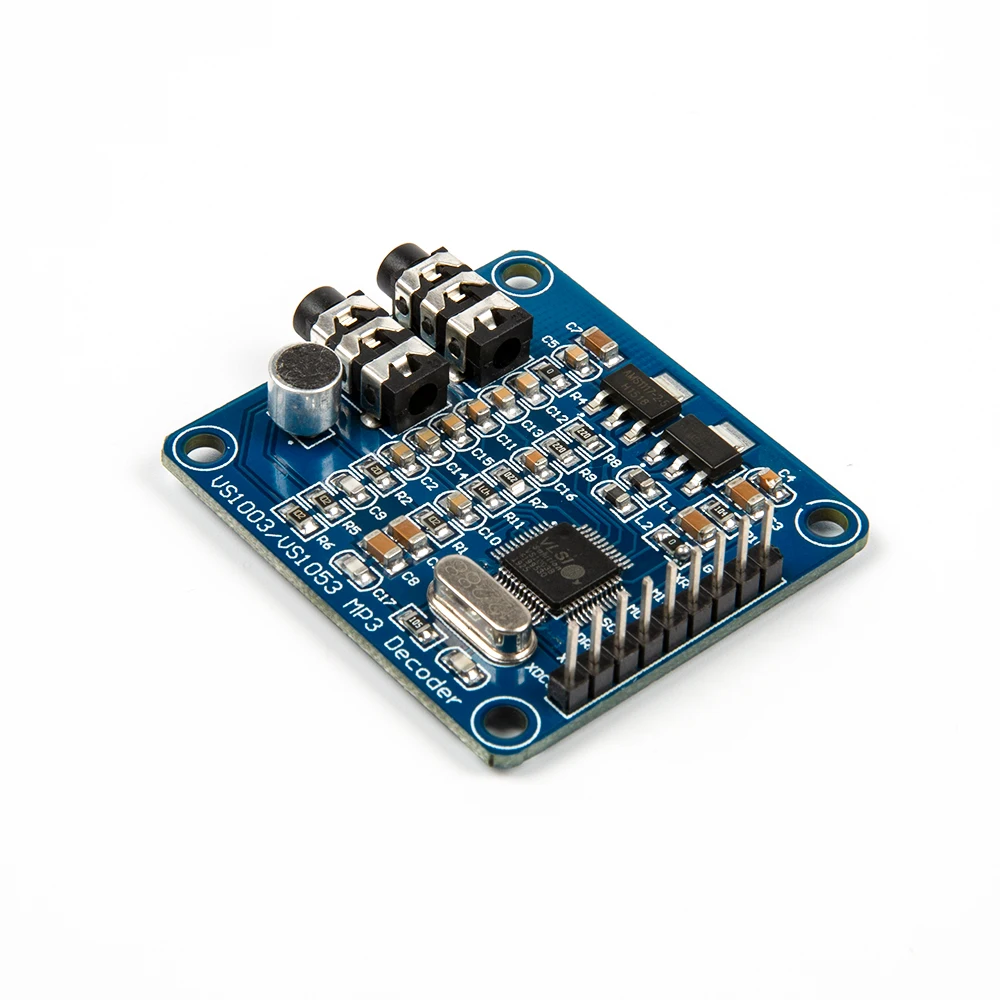 VS1003B MP3 Decoder Module DAC Board Audio Spectrum Analyzer Recording Function FM Converter Decoder Decodificador