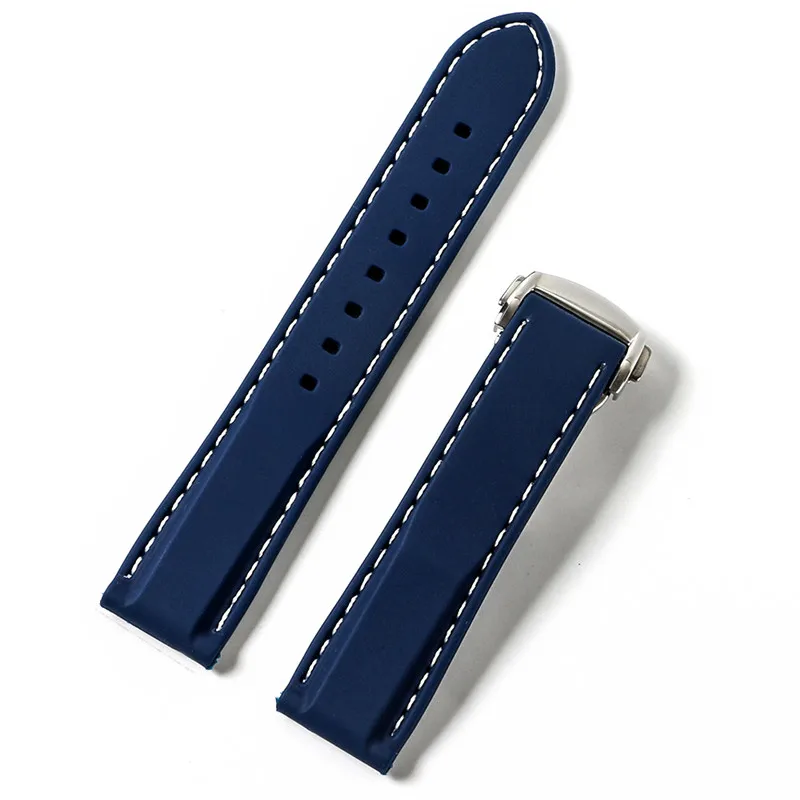 Wholesale Silicone Strap Rubber Watchband 18mm 20mm 22mm 24mm for SRP SKX007 for Ori-s WatchBracelet Band Sports Man
