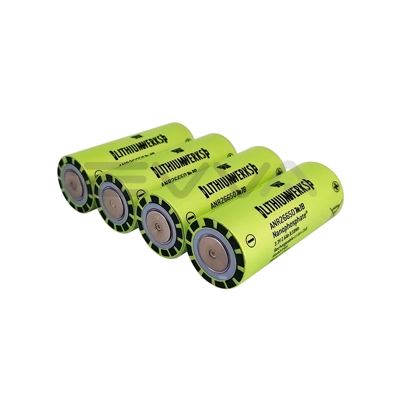 3.3V 2.6Ah High Power Long Cycle Life Cylindrical LiFePo4 Battery LW 26650 Lithiumwerks A123 ANR26650M1B Battery