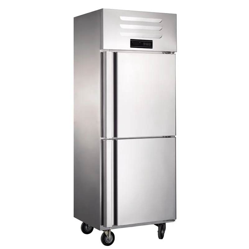 Most Popular two doors upright chillers or freezers vertical commercial chest commerical refrigerator restaurant freezer