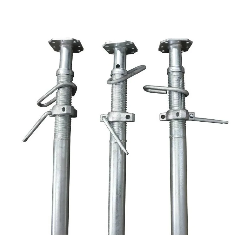 Quality Steel  Props Shuttering Jacks  Galvanized Steel Acrow Shoring Scaffolding