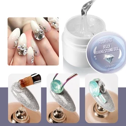 Rosalind non toxic vegan jelly solid acrylic uv gel varnish strong nails art drill rhinestone jewelry gem bond gel glue adhesive