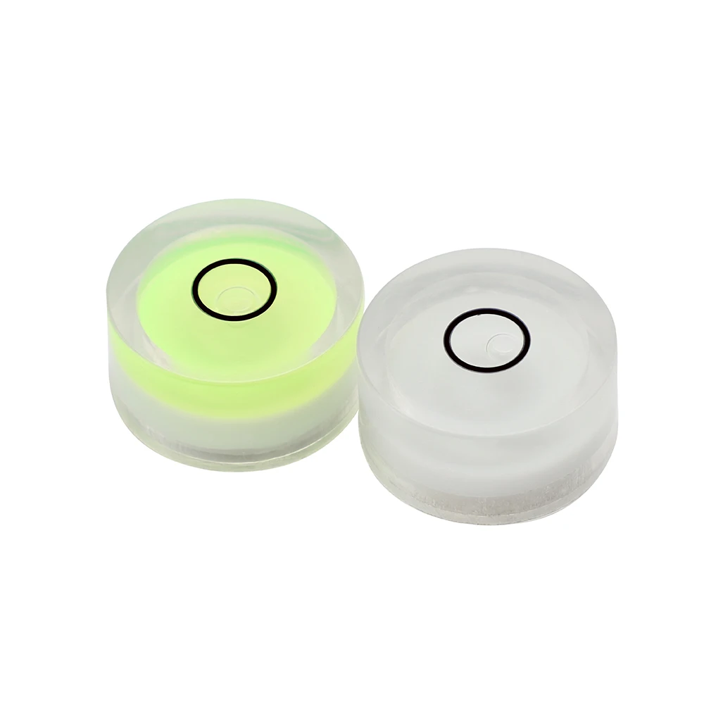 Customized Circular Washing Machine Bubble Levels Mini Round Bubble Vial Round Horizontal High Precision Bubble Vials Level