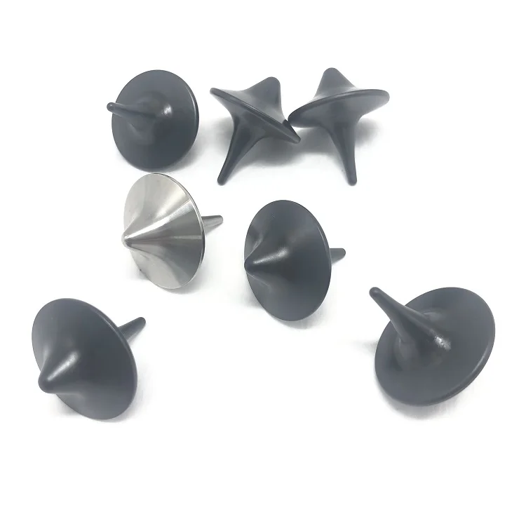 Oem/odm Steel Stainless Steel Gyro Cnc Turning Drawing Gyroscope Parts With Black Oxidized Finish