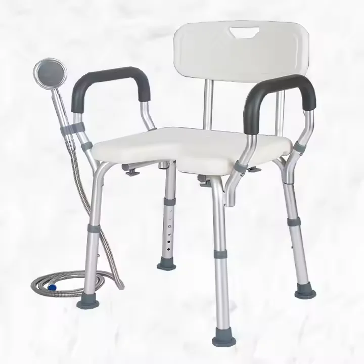 adjustable disabled shower chair for elderly bath chair bathroom safety equipment