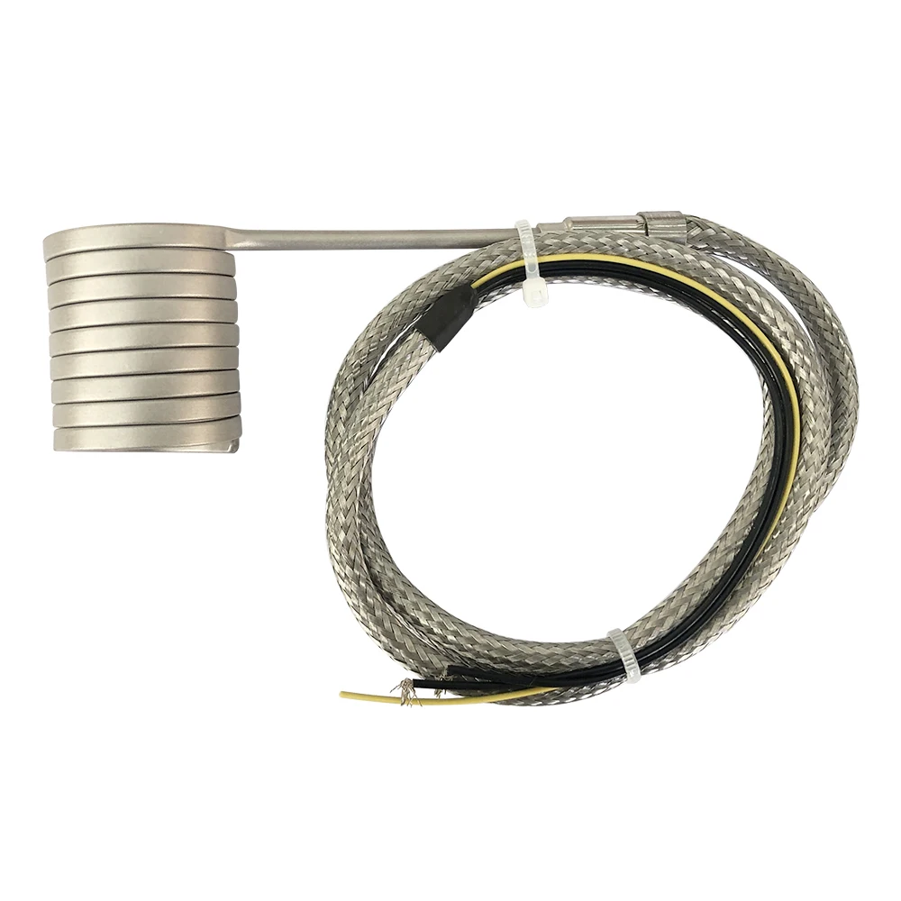 Stainless Steel Armored Hot Runner Coil Heaters With Thermocouple J