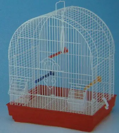 Round bird cage Durable Gold Book hanging portable breeding parrot pigeon bird cage