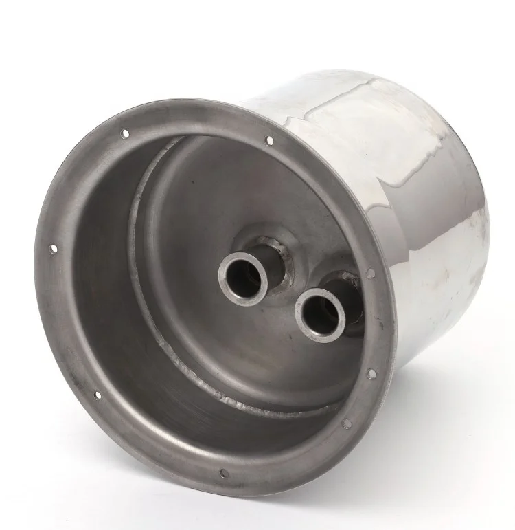 Буферный резервуар, поставщик, изготовленный на заказ, из листового металла, глубоко тянутый, сварной, из нержавеющей стали, водяной тепловой насос, электрическая ванная комната ISO 9001