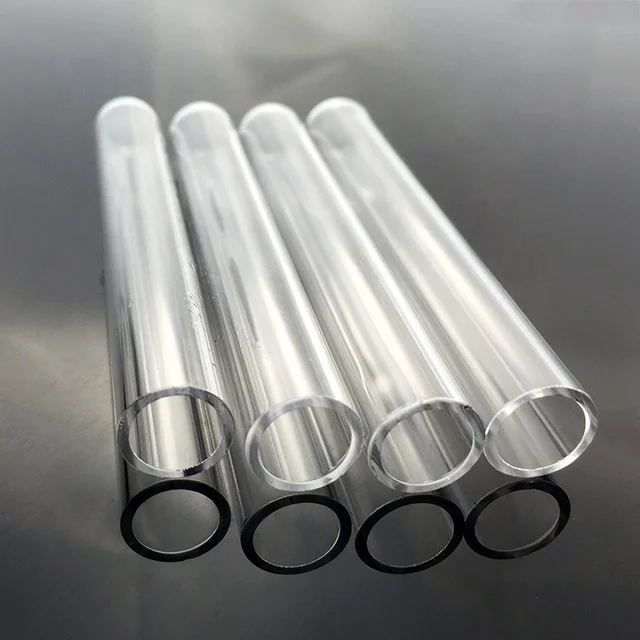 YuanFeng Clear Quartz Glass Tube Quartz Tube Factory Quartz Glass Vacuum Sealed Tube