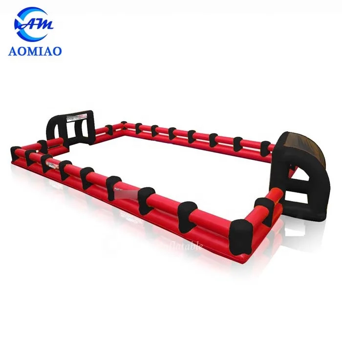 Bubble soccer game  inflatable football pitch backyard soccer field