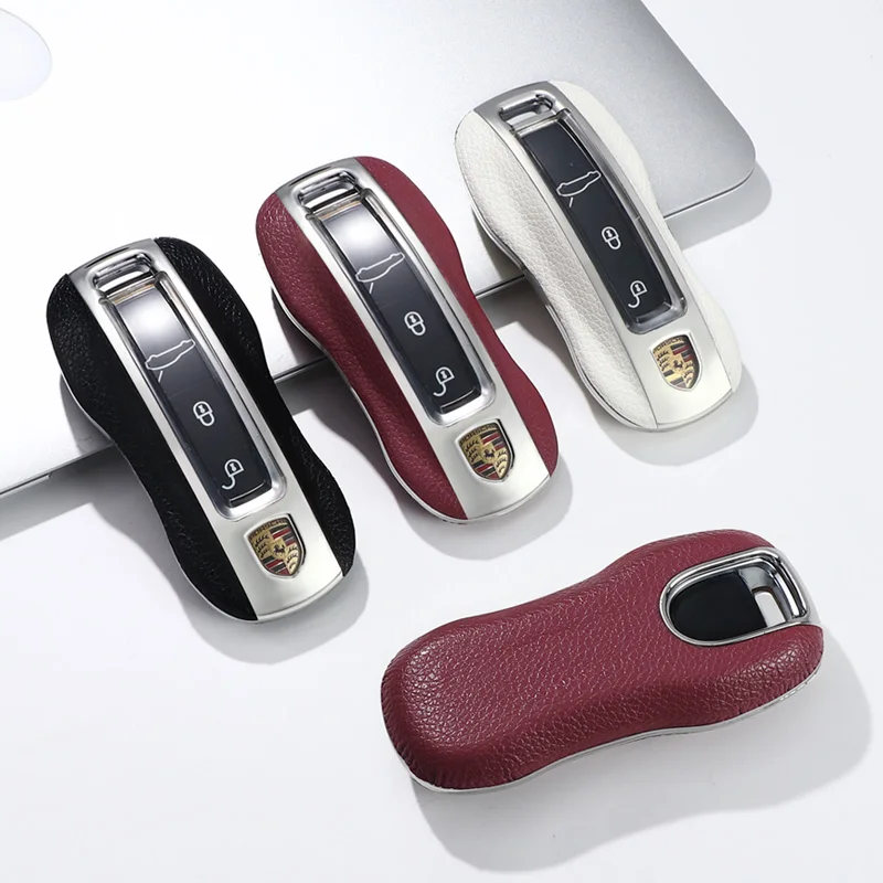 Элегантный сублимационный чехол для автомобильного ключа из ТПУ поликарбоната Porsche Cayenne 911 Panamera 918 Macan Taycan