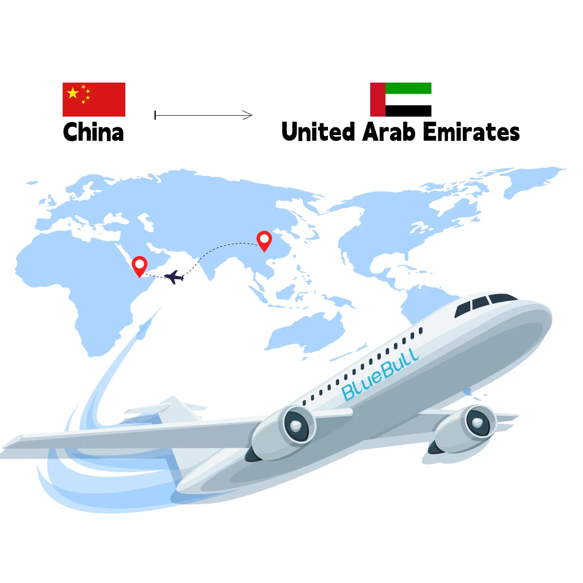 Air/Sea/Ocean freight forwarder Shipping Agents China to United Arab Emirates dubai UAE