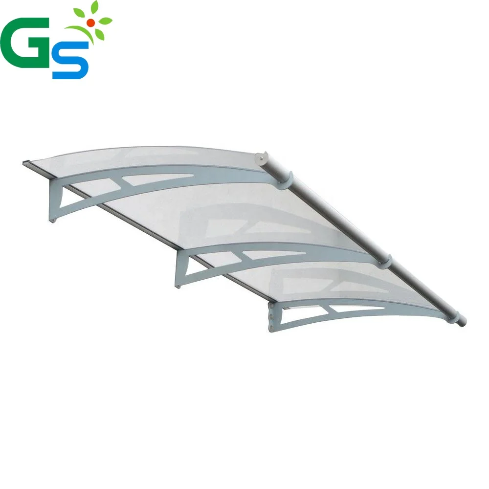 New-Style Aluminum Bracket Polycarbonate Board Awning for Outdoor