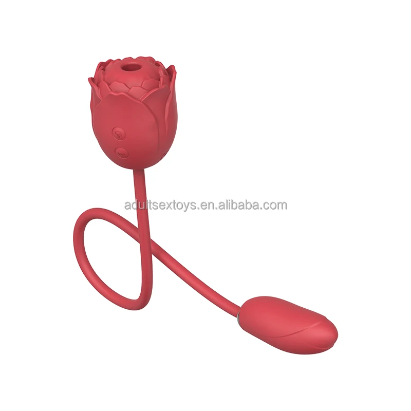 Custom Packaging Rose Sex Toy Extended Egg Vibrator Rose Adult Toys High Quality Rose Vibrator for Women