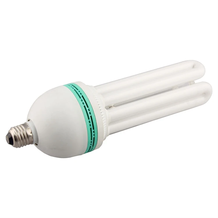 
wholesale half spiral e27 2u 18w cfl bulb energy saving light with skd parts raw material 