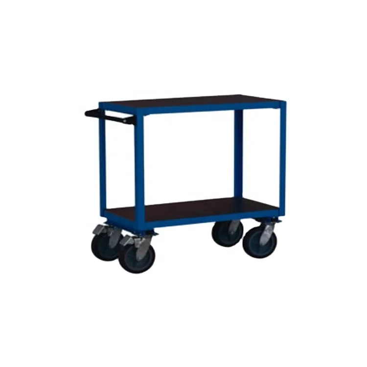 High Quality Firm Angle Iron Frame CX Series 300KG Capacity Table Trolley Cart