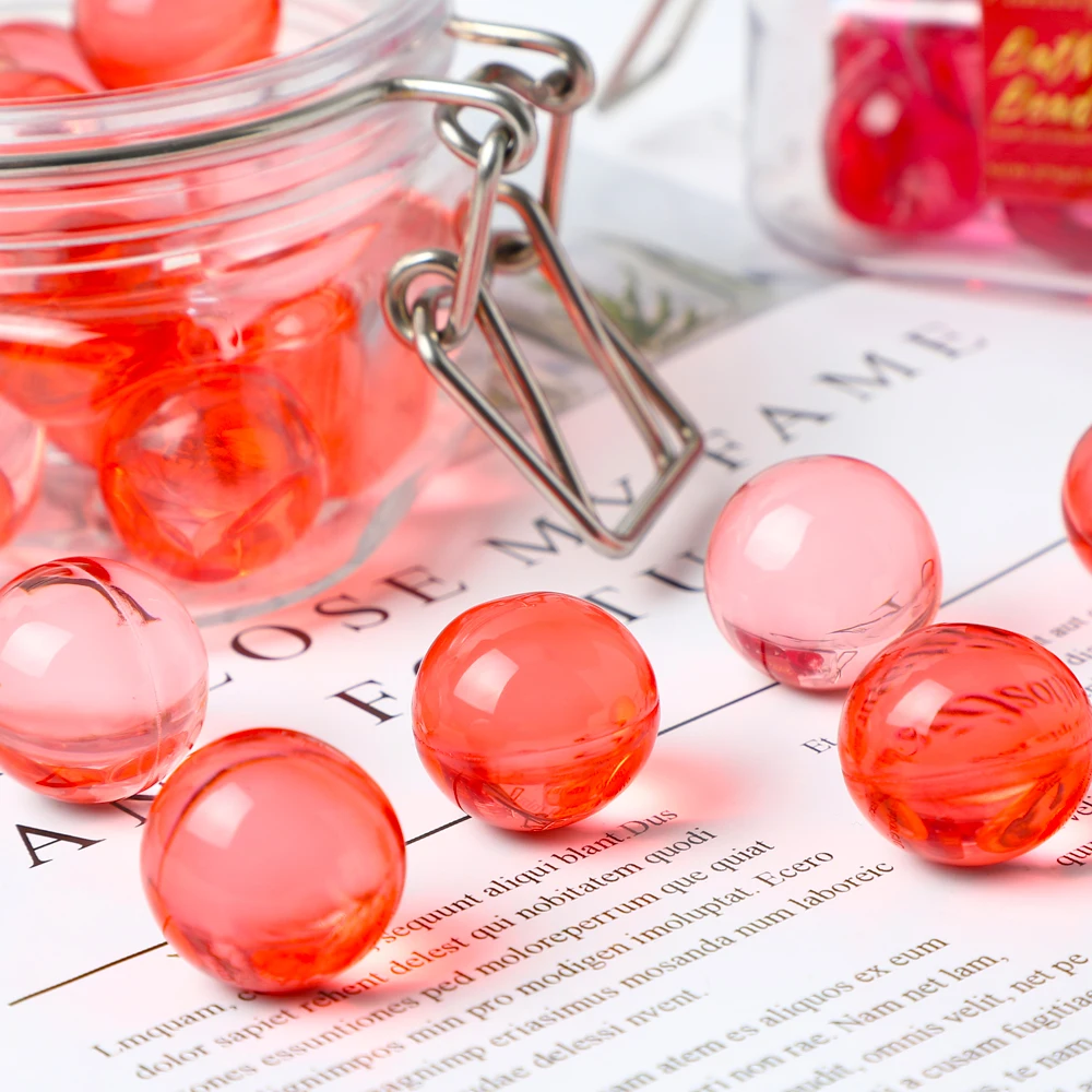 Vegan Formulas Natural Dissolvable Body Care Skin Moisturizing Scented Round Bath Oil Beads Bulk Fragrance Bath Pearls