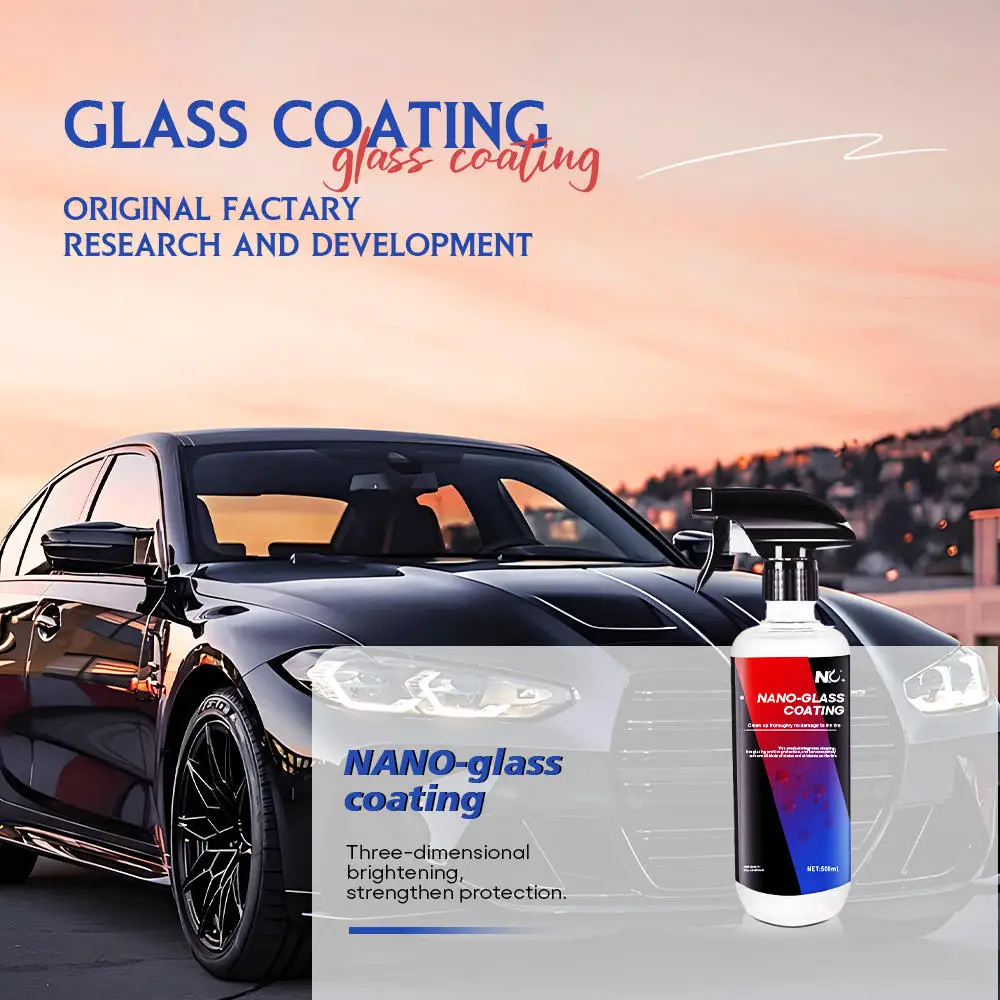 Baosini manufacturer new product professional protection car paint is not easy to dirty to keep bright as new Nano Glass Coating