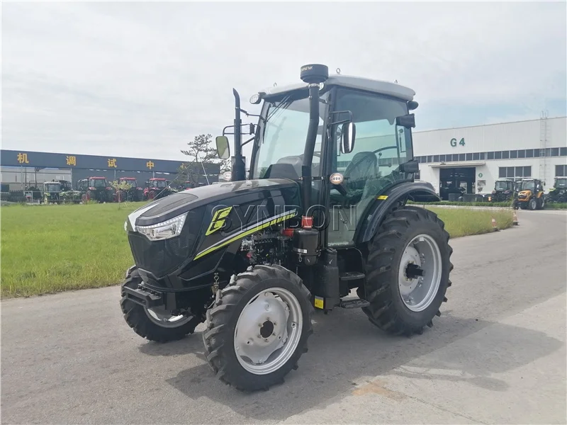 High Quality Newest 4*4 Multifunctional Small Mini Farm Tractor Powerful Diesel Engine PTO Farming Tractors for Sale