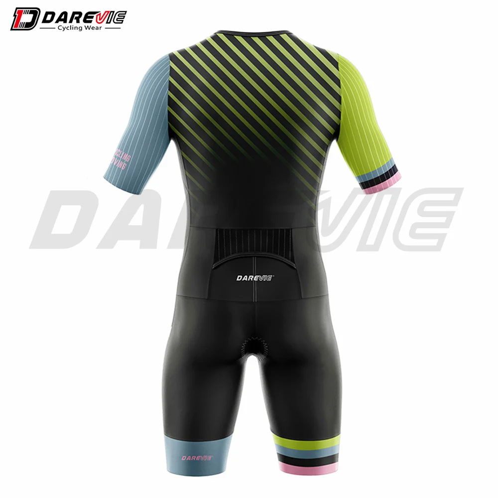 Sublimation cycling triathlon tri suit triathlon cycling wear for men