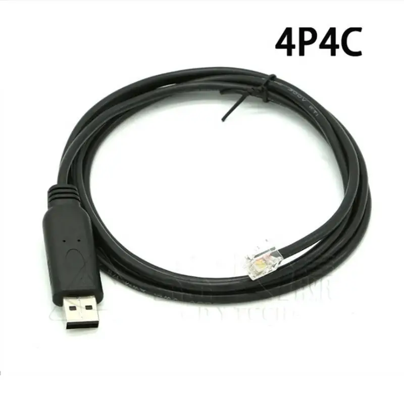 DYTECH Telescope Control Cable FTDI chip USB to RJ10 4P4C RJ11 6P4C Serial Console Cable