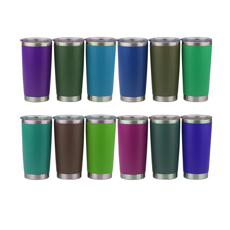 Ailingalaxy Brand New Vacuum Flask Tumbler Coffee Thermos Purple Straight Travel Mug