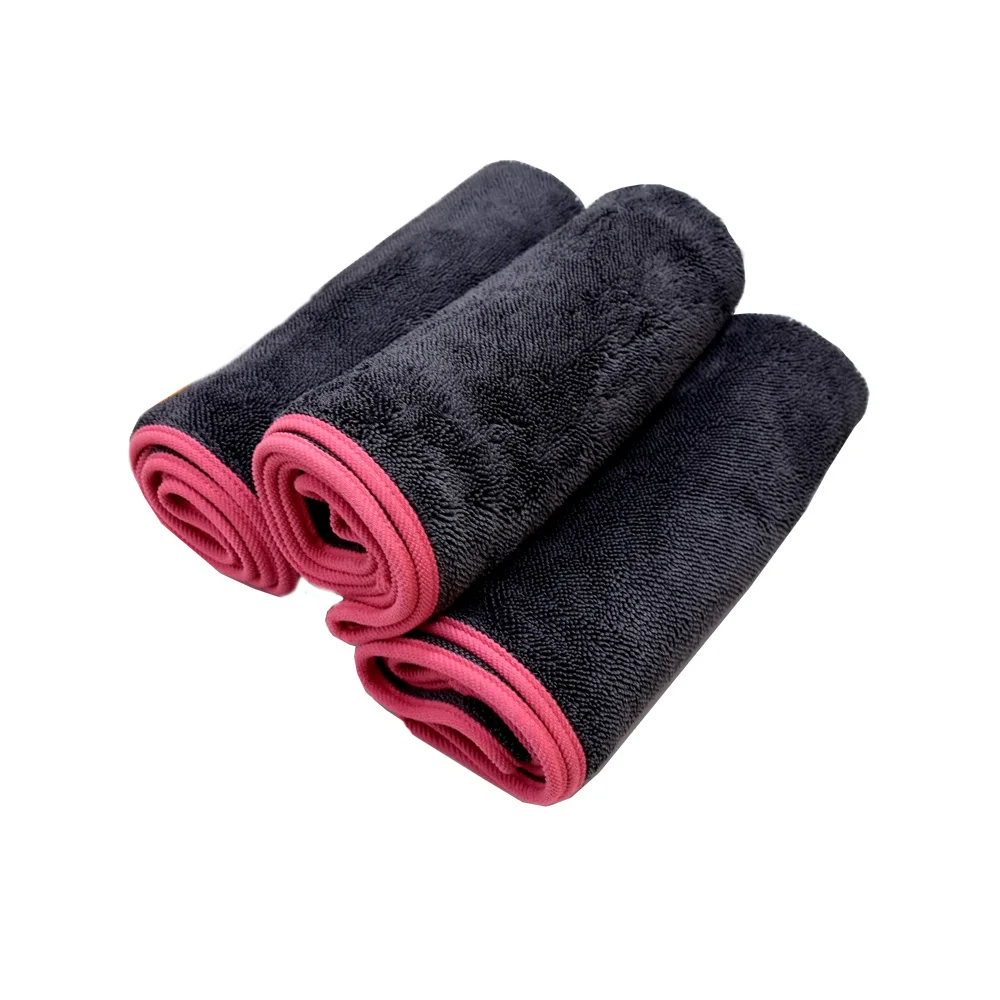 1000GSM 1200gsm Microfiber  wash detailing drying Car Microfiber Cleaning Towel