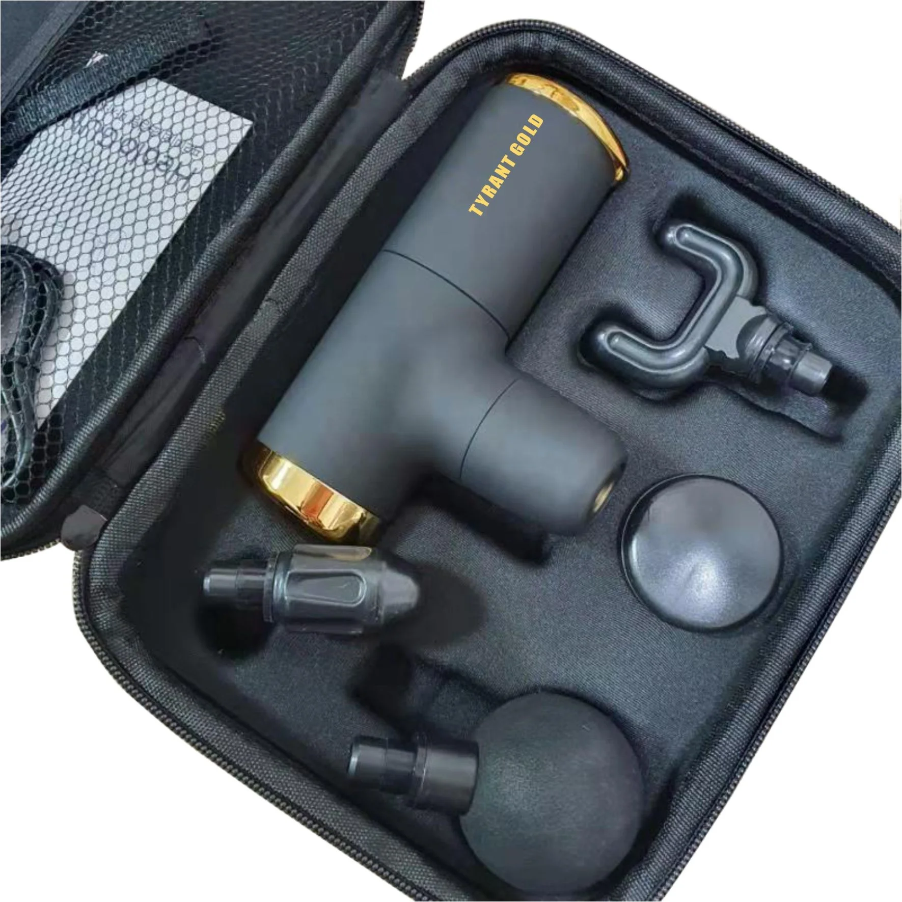 
Cordless Booster Percussion Mini Fascia Muscle Massage Gun with CE FCC 