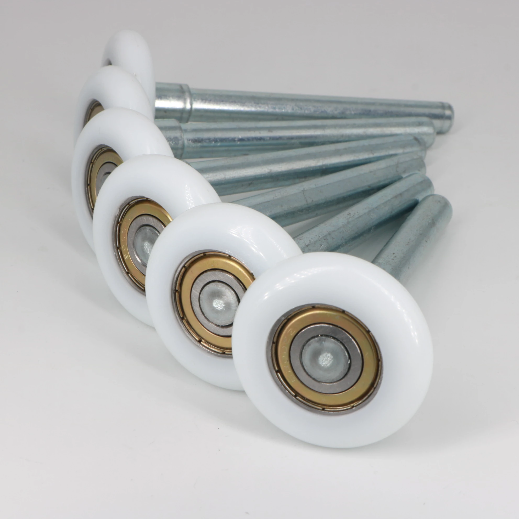 GULI Wholesale of New Products Nylon White 46*120mm Load Bearing Guidance Use for Garage Door Rollers