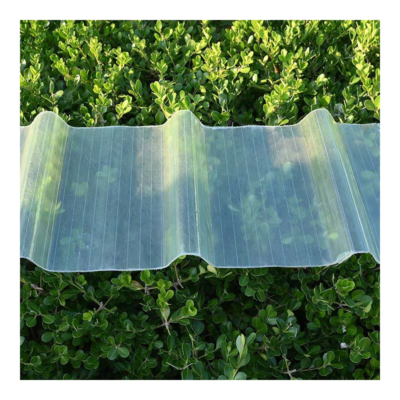 Color Manufacturing Customized Flame Retardant Frp Corrugated Sheet