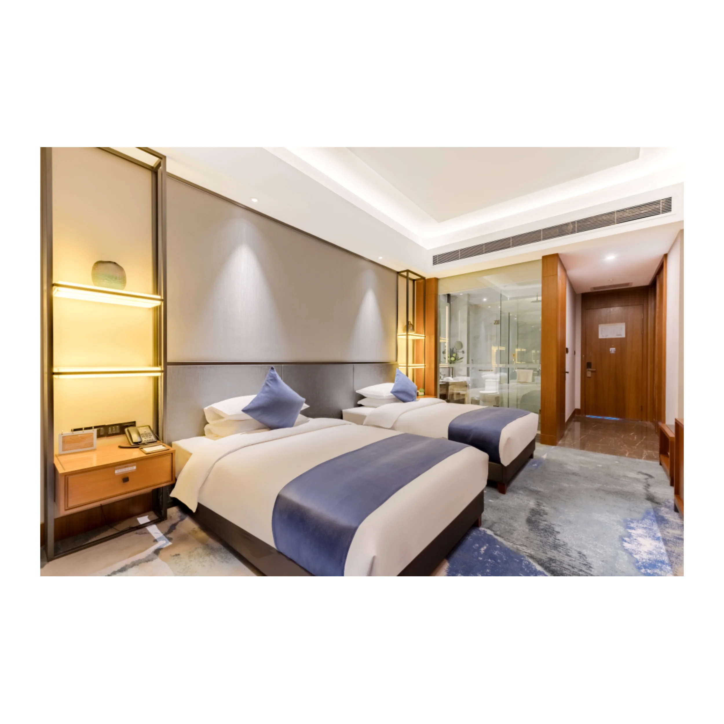 4 Star Modern Design ANDEL HOTELS Furniture hotel bed set