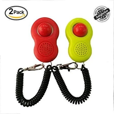 Горячая Распродажа 2021, модная зеленая новая кнопка, тренировочный кликер, высокое качество, практичный зеленый кликер для дрессировки собак