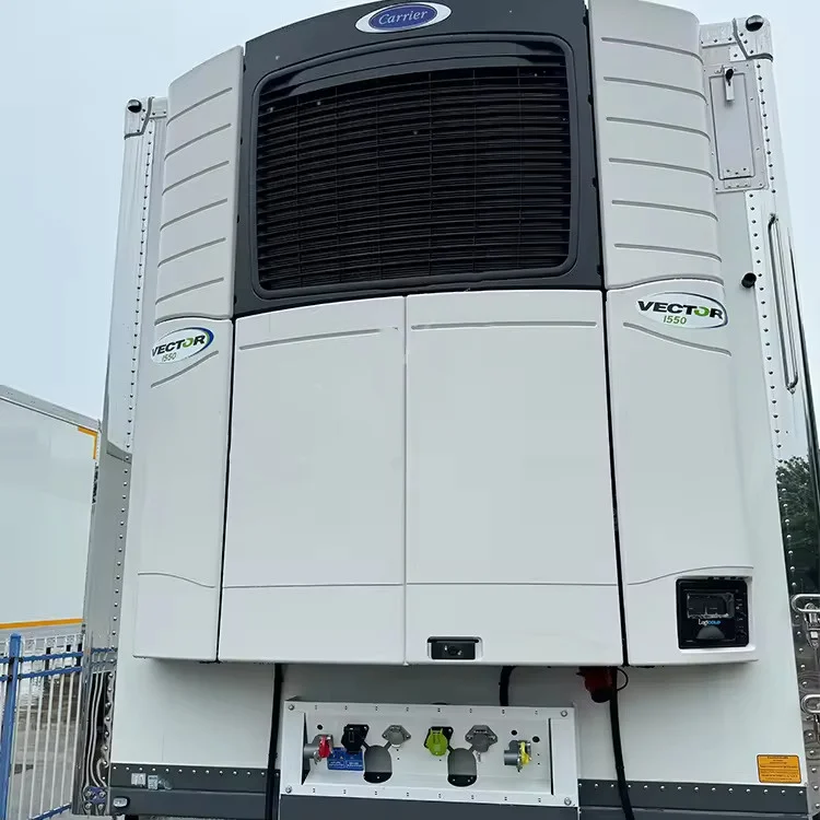 CIMC high quality Cold chain truck refrigerated trailer  3 axle 13.6M  20Celsius Frozen semi trailer refrigerated trailer