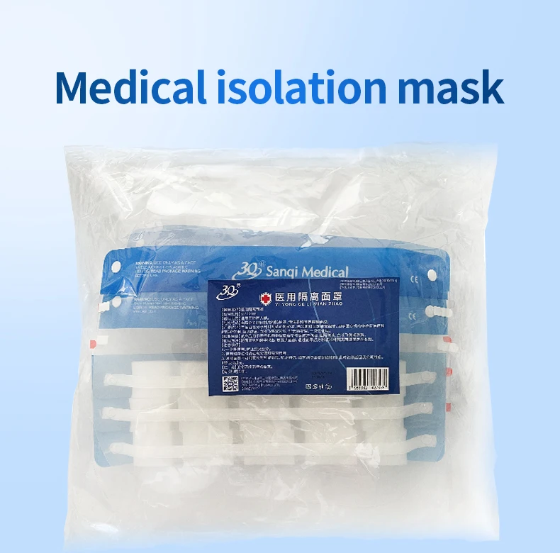 Anti Fog EN166 CE Standard Waterproof Adjustable Factory Wholesale Custom Eye Protection Transparent Disposable Face Shield