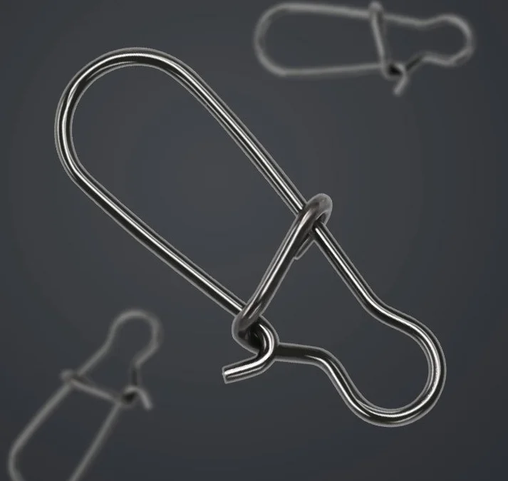 Lure enhanced pin stainless steel strong connector hook connection ring sea fishing gear small accessories fishing supplies