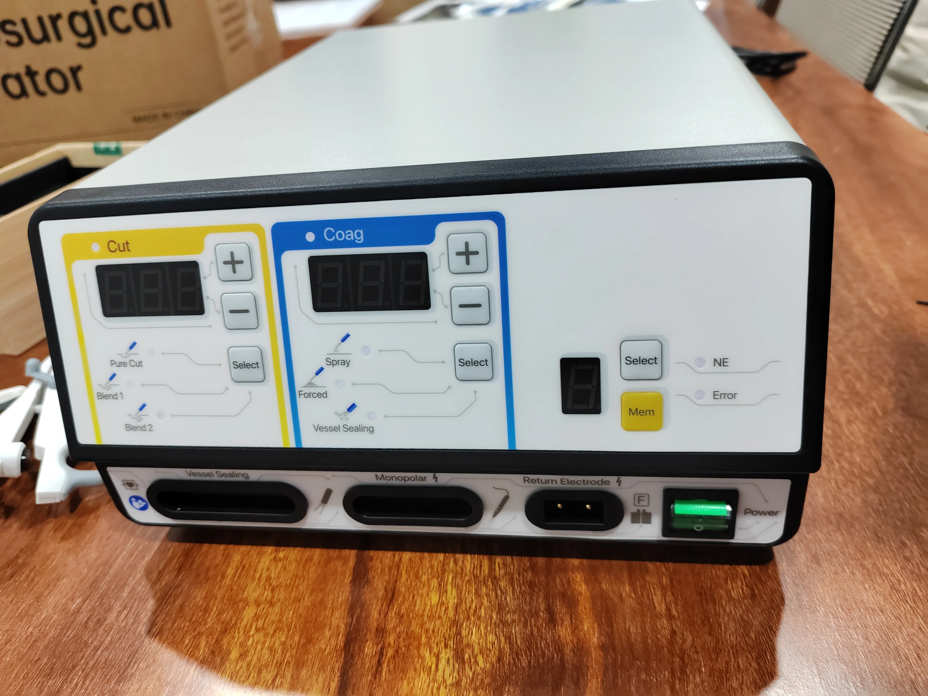 Factory Price Ligasure Electrosurgical Bipolar Electrosurgical Unit Generator Ligasure Vessel Sealing for skin Dermatology