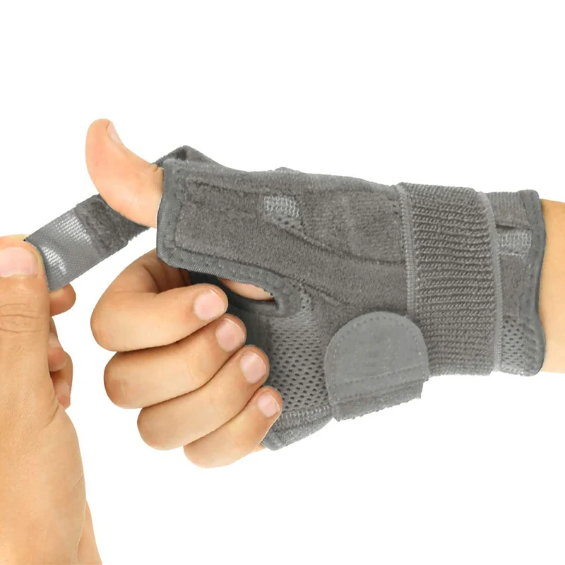New customized adjustable comfort wrist brace thumb splint support