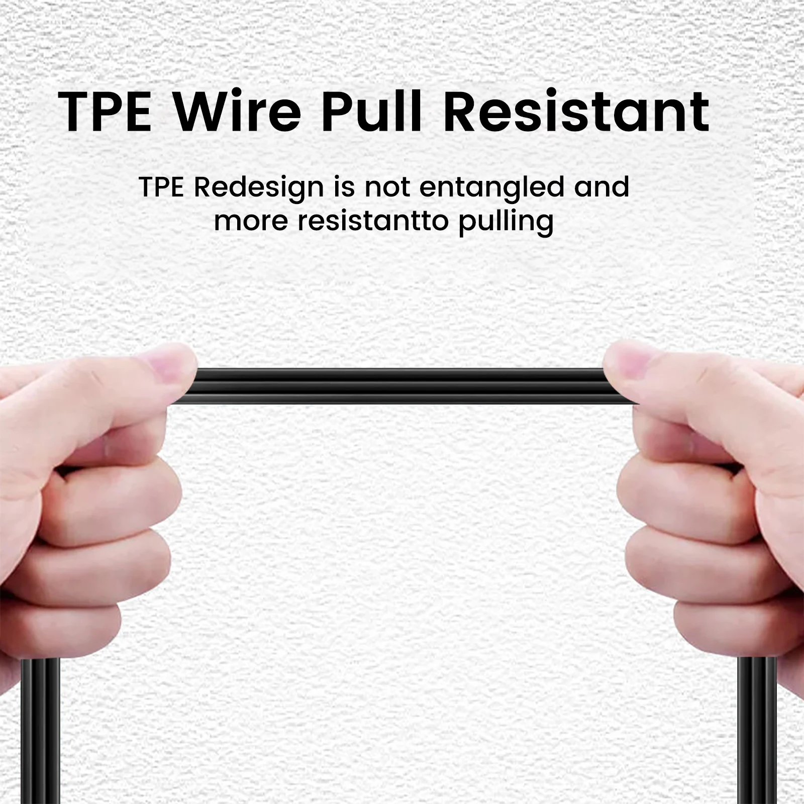 Multi Retractable Charging Cable Multi Charger Cable Short 1M TPE Universal 3 in 1 Cord with Type-C Micro USB Port Connectors