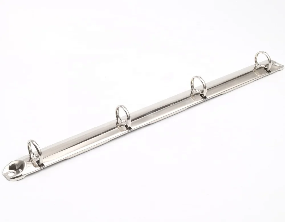 10 years manufacture wholesale metal 4 ring binder ring mechanism nickel binder clip