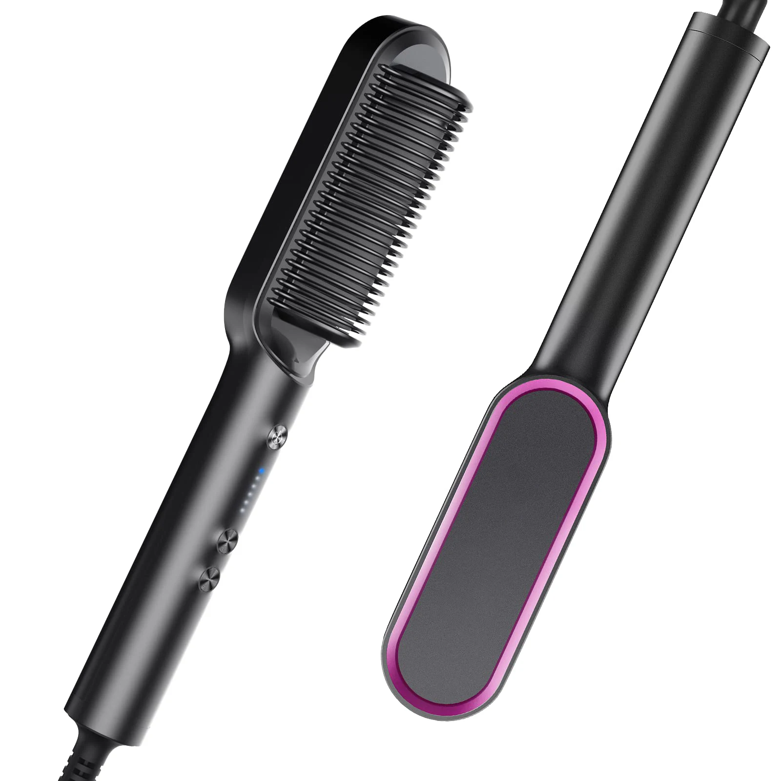 Mini Rechargeable Cordless Hair Straightener Flat Iron For Travel And Home Use Mini Hair Straightener Brush