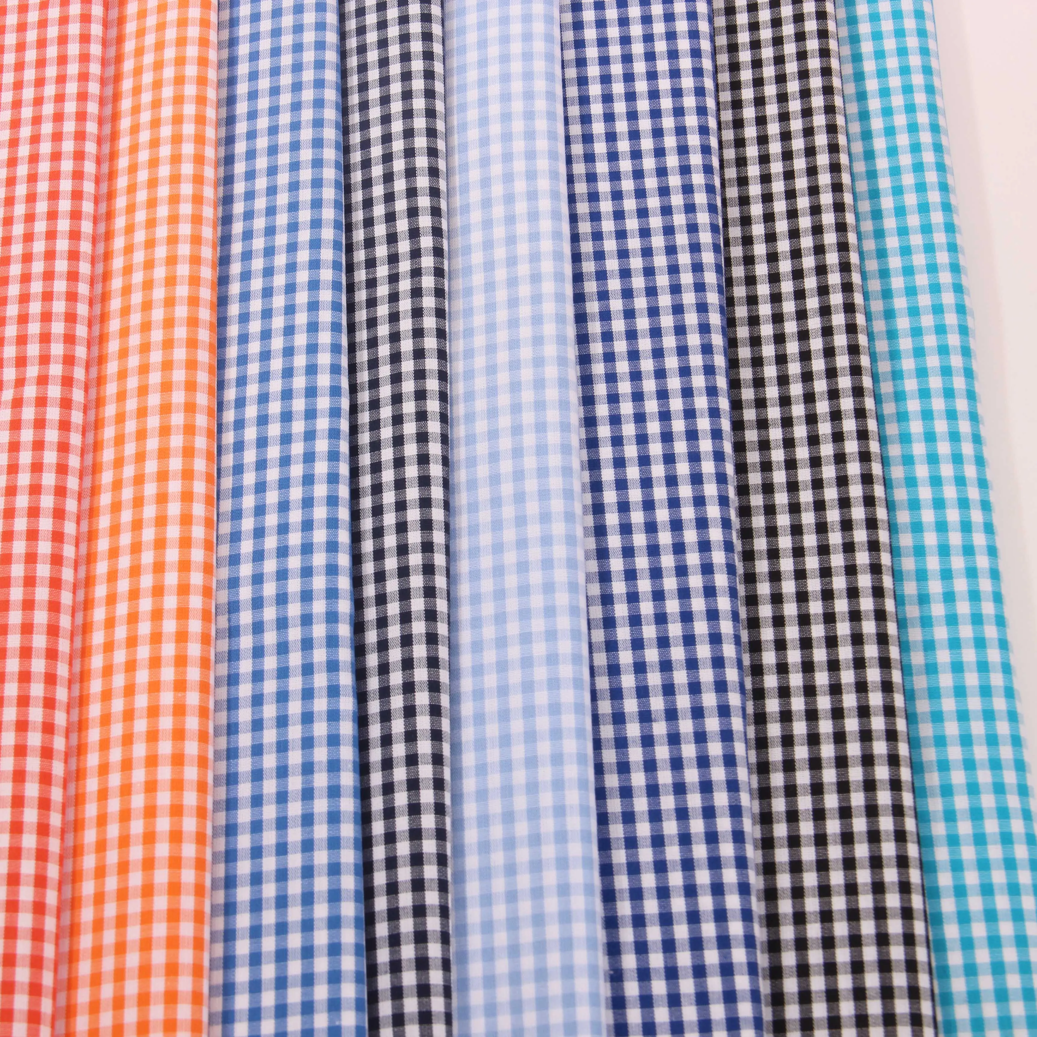 100% cotton classic Chaoyang check series in stock yarn dyed fabric