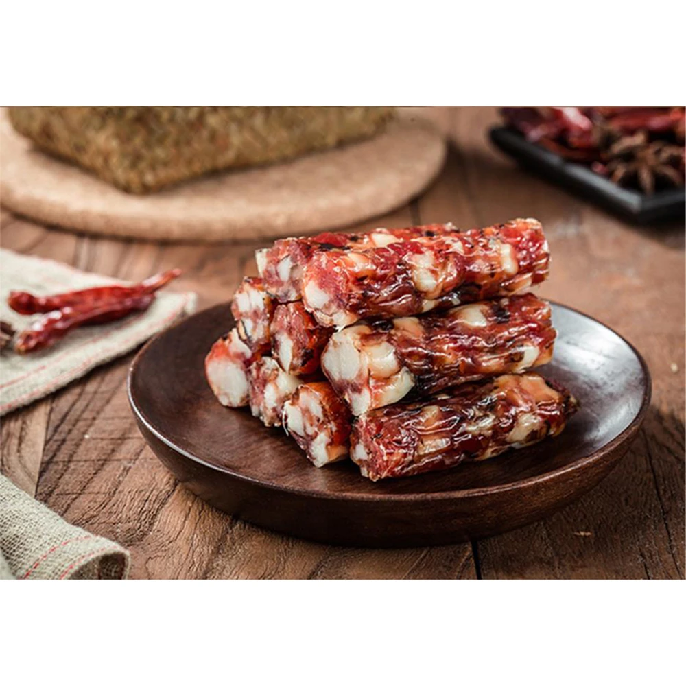 Authentic Chinese Traditional Farmhouse Flavor Pork Sausage Mushrooms Sausage  For Eat