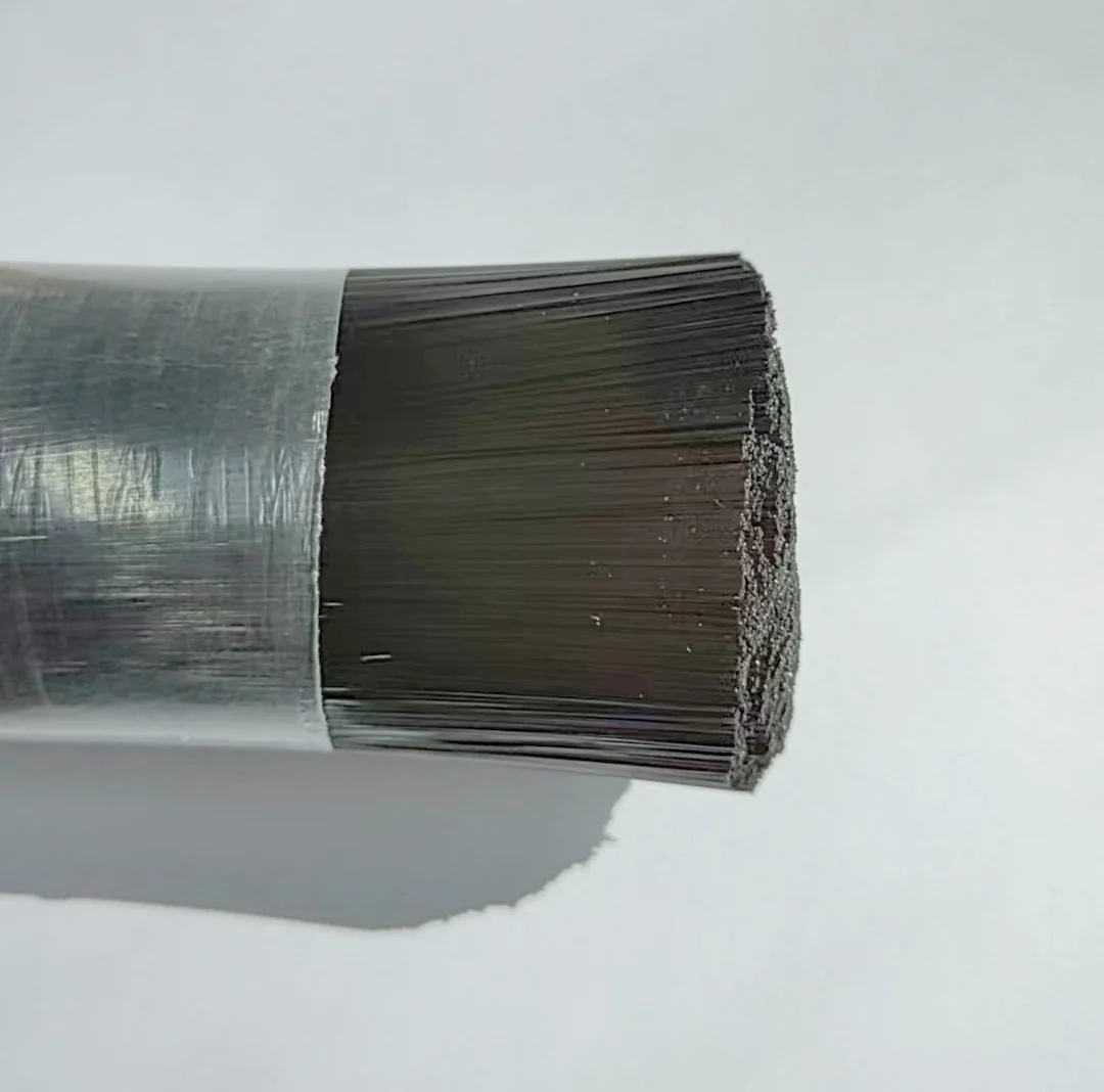 ZXD hot sale cleaning broom brush plastic synthetic fiber pet filament